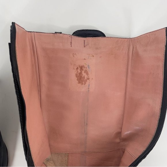 Moschino Alligator Kitten Buckle Accent Heeled Boots Size Euro 36, US 6.0 - Picture 13 of 13